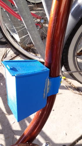 Bike storage container 3D Print 6954 Bike storage container 3D Print 6954