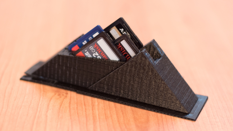 SD Card Mountain 3D Print 6968 SD Card Mountain 3D Print 6968