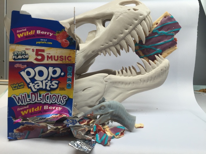 The T-Rex Skull 3D Print 7048 The T-Rex Skull 3D Print 7048