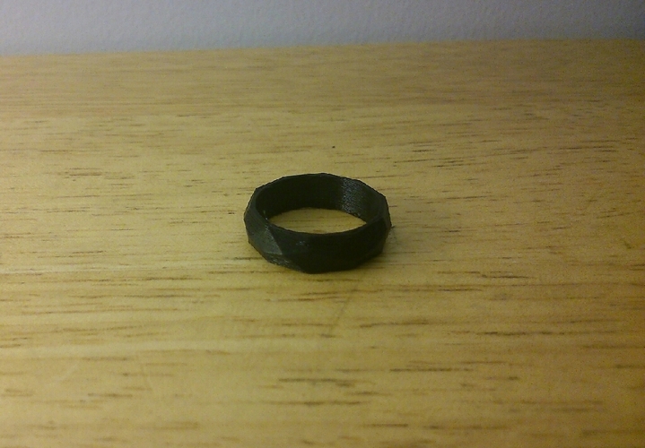 Low poly ring 3D Print 7056 Low poly ring 3D Print 7056