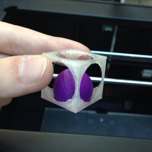 Ball in cube (or Rolling Cube) 3D Print 7116 Ball in cube (or Rolling Cube) 3D Print 7116