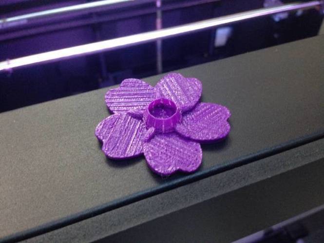 Forget Me Not 3D Print 7150 Forget Me Not 3D Print 7150
