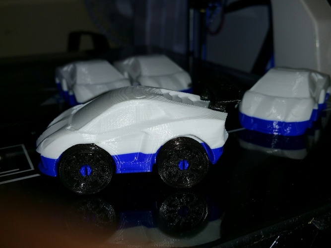 LAMBORGHINI AVENTADOR 3D Print 7259 LAMBORGHINI AVENTADOR 3D Print 7259