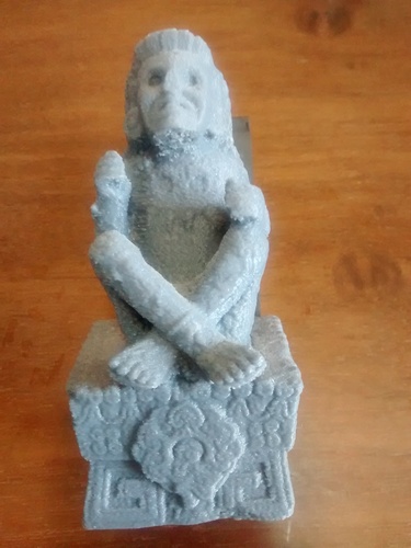 Xochipilli - Aztec god of ecstasy 3D Print 729 Xochipilli - Aztec god of ecstasy 3D Print 729