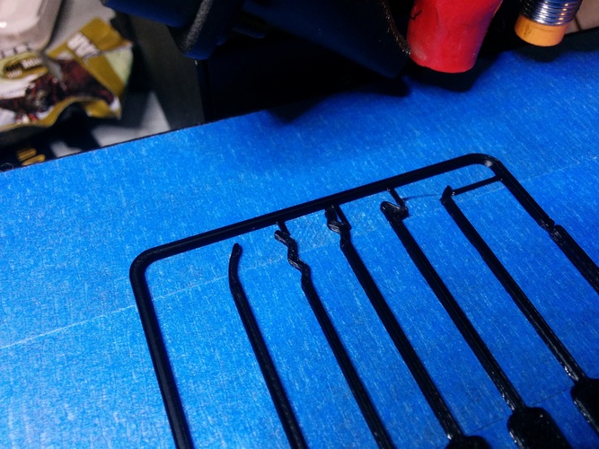 Lock Pick Set Card 3D Print 7294 Lock Pick Set Card 3D Print 7294