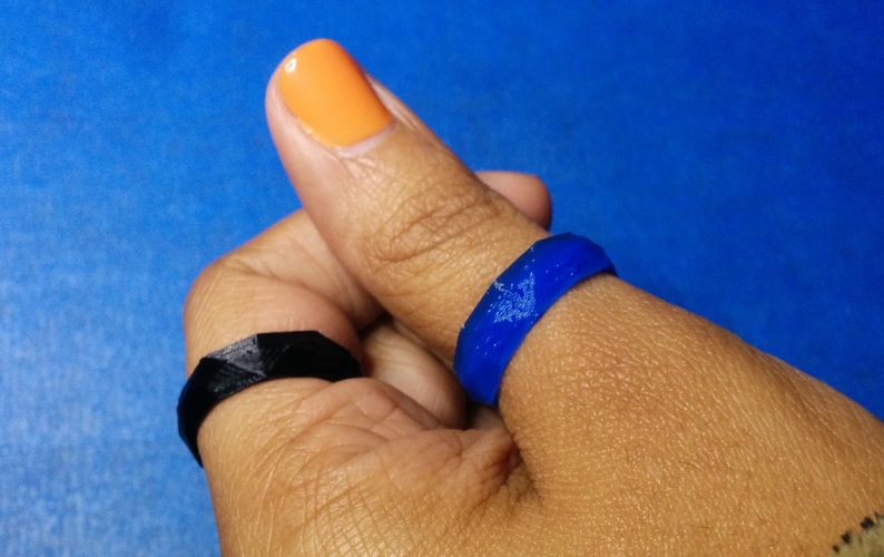Low poly ring 3D Print 7358 Low poly ring 3D Print 7358
