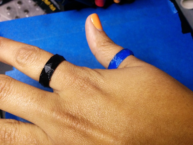 Low poly ring 3D Print 7360 Low poly ring 3D Print 7360