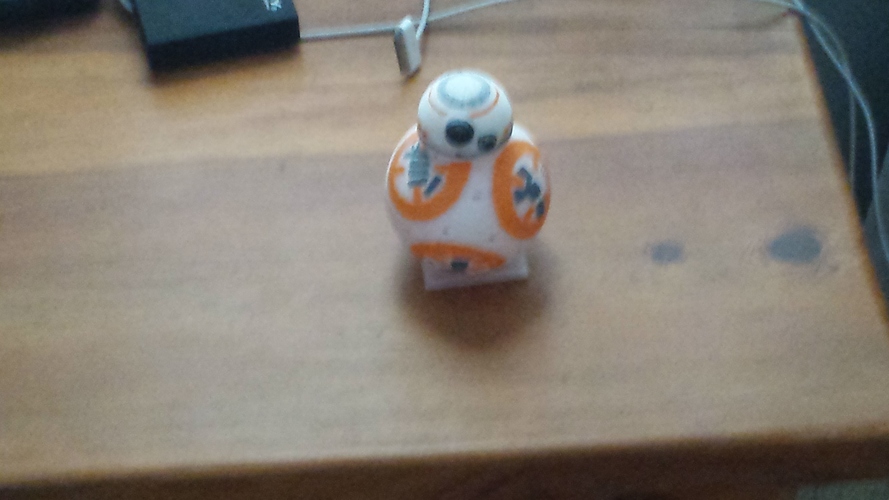 BB8 DROID - STAR WARS: THE FORCE AWAKENS 3D Print 7424 BB8 DROID - STAR WARS: THE FORCE AWAKENS 3D Print 7424