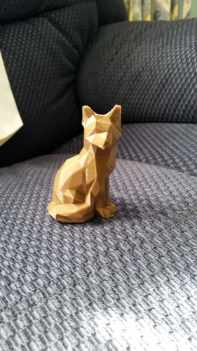 Low Poly Fox 3D Print 7445 Low Poly Fox 3D Print 7445