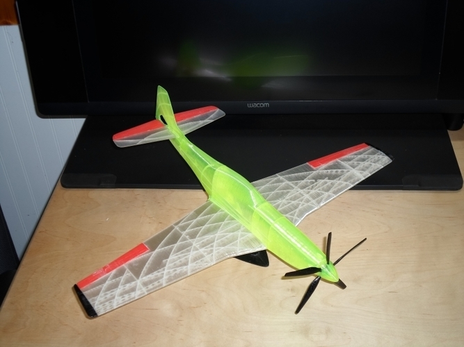 RC printable P51-D Mustang 3D Print 7617 RC printable P51-D Mustang 3D Print 7617