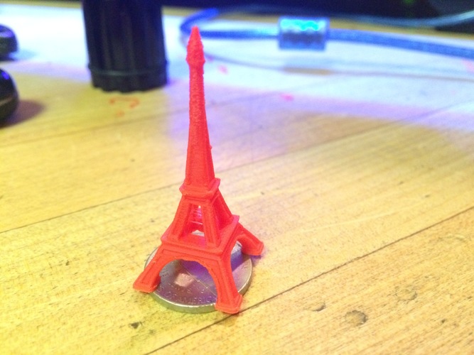 The Eiffel Tower Miniature 3D Print 7656 The Eiffel Tower Miniature 3D Print 7656