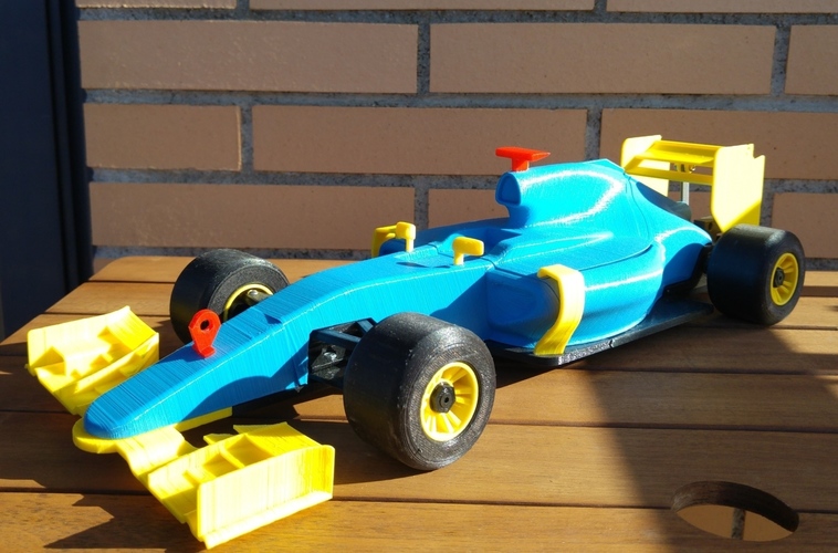 OpenRC F1 DRS system 3D Print 7689 OpenRC F1 DRS system 3D Print 7689