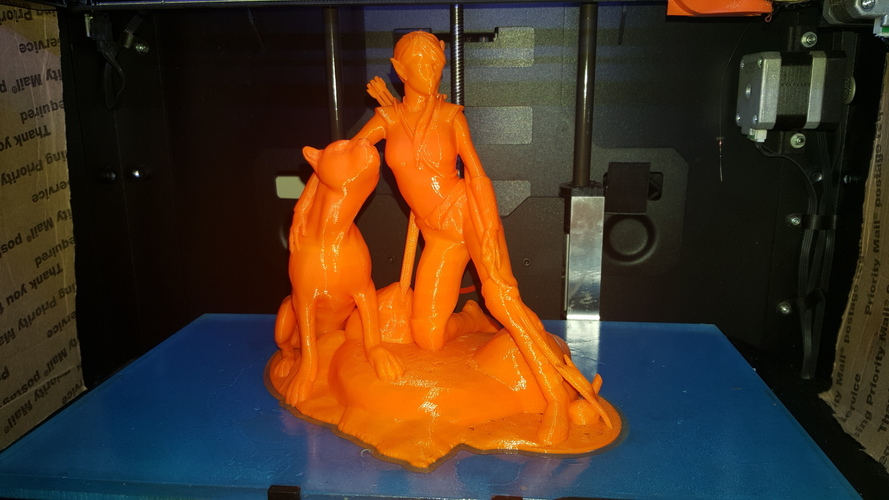The Huntress v1.2 3D Print 7760 The Huntress v1.2 3D Print 7760
