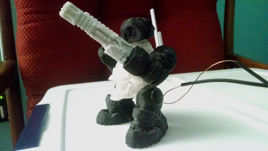 SkullBot 001 - via 3DKToys 3D Print 7996 SkullBot 001 - via 3DKToys 3D Print 7996