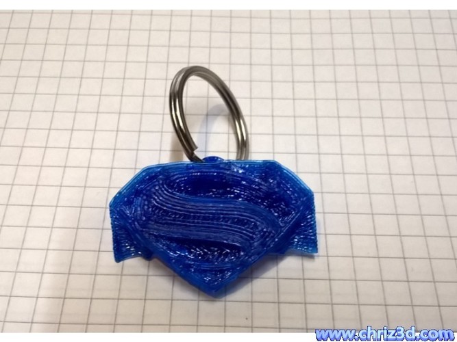 Batman vs. Superman - keychain 3D Print 8176 Batman vs. Superman - keychain 3D Print 8176