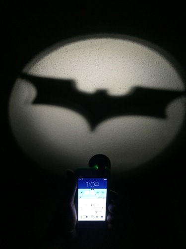 Clip-On Pocket Bat-Signal! 3D Print 8242 Clip-On Pocket Bat-Signal! 3D Print 8242