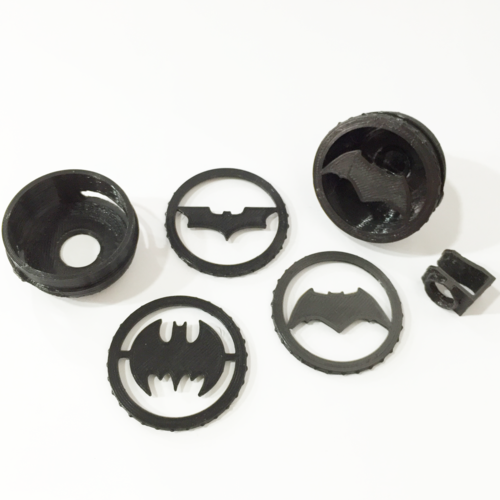 Clip-On Pocket Bat-Signal! 3D Print 8245 Clip-On Pocket Bat-Signal! 3D Print 8245