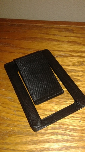 Wallet with money clip 3D Print 8281 Wallet with money clip 3D Print 8281