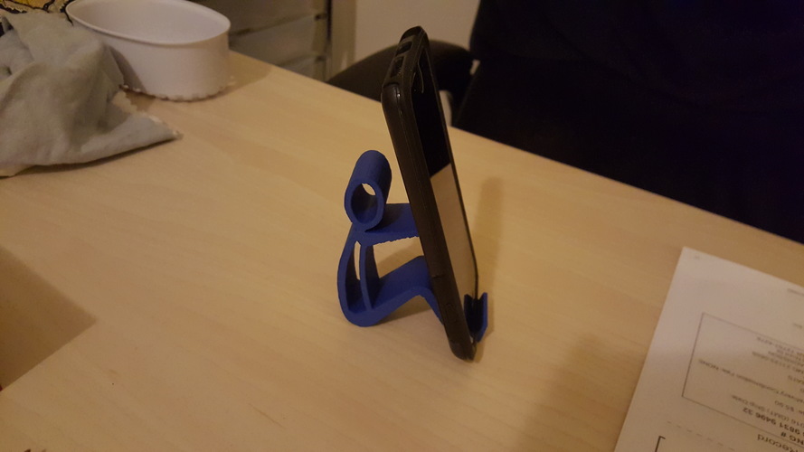 Phone holder Phone stand 3D Print 8330 Phone holder Phone stand 3D Print 8330