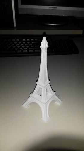 The Eiffel Tower Miniature 3D Print 8350 The Eiffel Tower Miniature 3D Print 8350