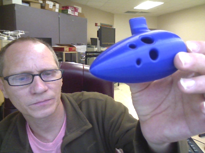 Working Ocarina 3D Print 8559 Working Ocarina 3D Print 8559