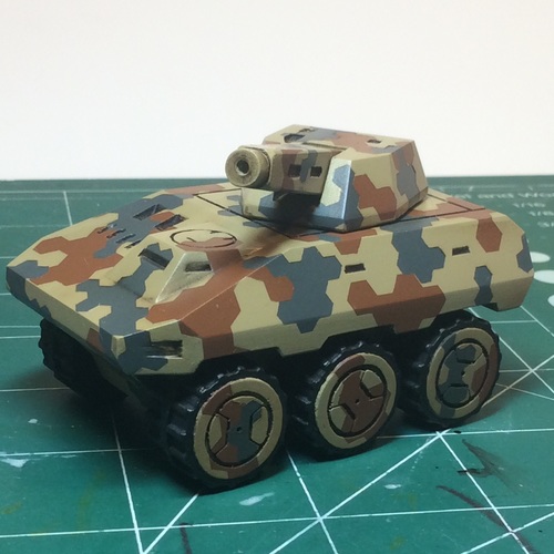 AFV 6x6 A.M.V.P. Mk.III(Chinchilla) 3D Print 8699 AFV 6x6 A.M.V.P. Mk.III(Chinchilla) 3D Print 8699