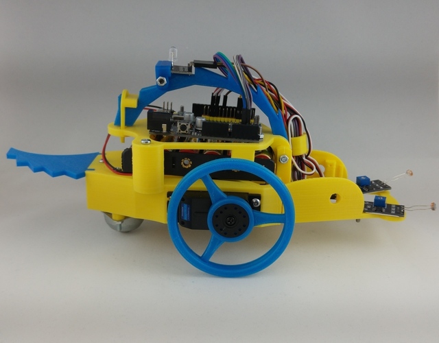 Humbot Sargantana 3D Print 8781 Humbot Sargantana 3D Print 8781