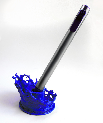 Splashing Pen holder 3D Print 8805 Splashing Pen holder 3D Print 8805