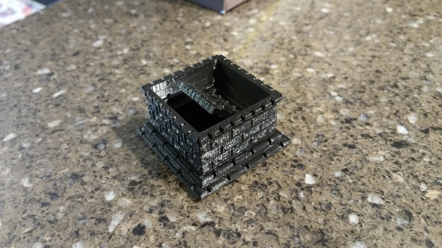 Dice Plinth 3D Print 8893 Dice Plinth 3D Print 8893