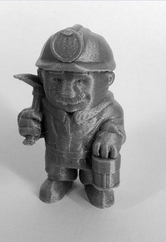"The Miner" from the World of Makers series 3D Print 890 "The Miner" from the World of Makers series 3D Print 890