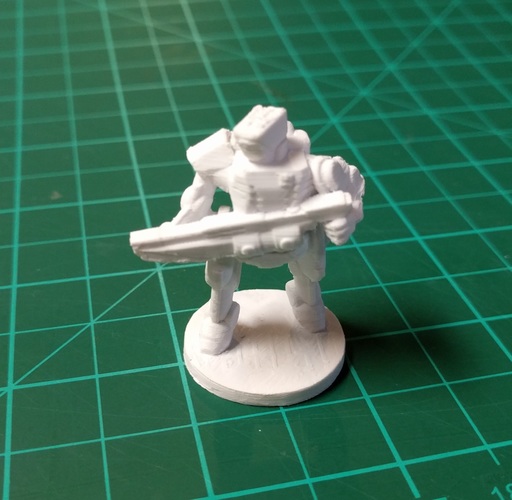 C-Series Cyclops Automated Militia (18mm scale) 3D Print 9057 C-Series Cyclops Automated Militia (18mm scale) 3D Print 9057