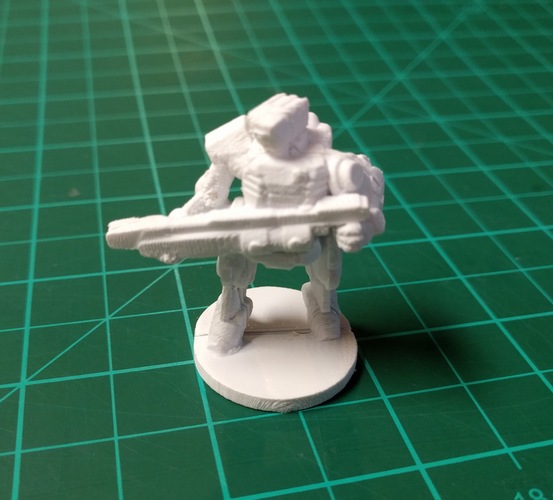 C-Series Cyclops Automated Militia (18mm scale) 3D Print 9059 C-Series Cyclops Automated Militia (18mm scale) 3D Print 9059