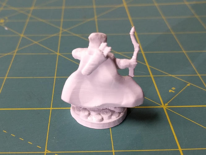 Elf Rangers (28mm scale) 3D Print 9063 Elf Rangers (28mm scale) 3D Print 9063