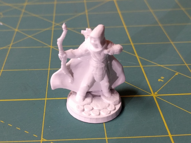 Elf Rangers (28mm scale) 3D Print 9064 Elf Rangers (28mm scale) 3D Print 9064