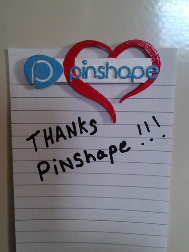 Pinshape loves you! 3D Print 9158 Pinshape loves you! 3D Print 9158
