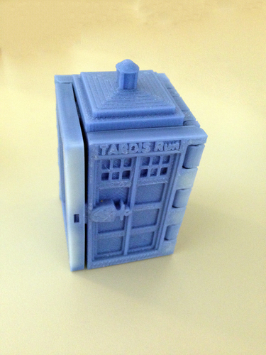 TARDIS Run board game Print-In-One 3D Print 9163 TARDIS Run board game Print-In-One 3D Print 9163
