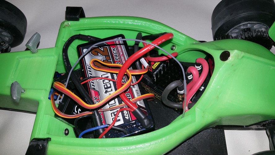 OpenR/C Formula 1 car 3D Print 9191 OpenR/C Formula 1 car 3D Print 9191