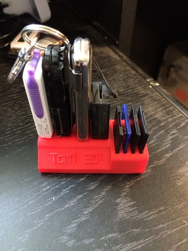 Tomi 3D Usb & SD Card holder 3D Print 9216 Tomi 3D Usb & SD Card holder 3D Print 9216