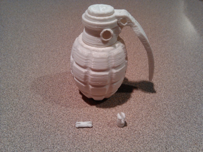 Grenade spice jar 3D Print 9239 Grenade spice jar 3D Print 9239