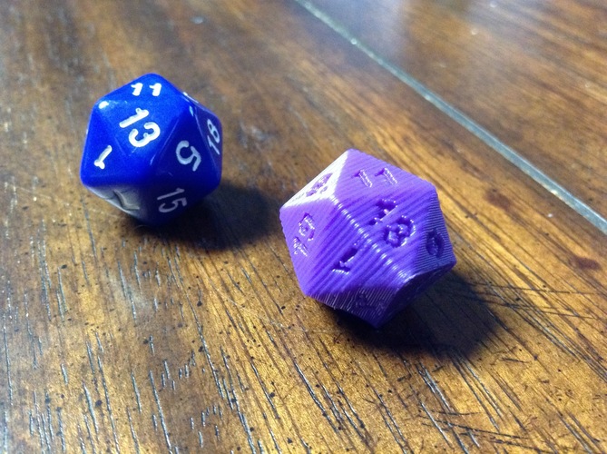 Talking D20 3D Print 9253 Talking D20 3D Print 9253