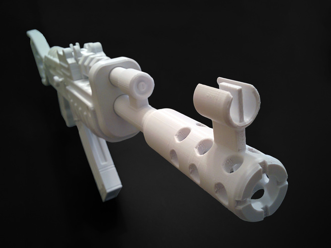 AK47 from Rust 3D Print 9285 AK47 from Rust 3D Print 9285