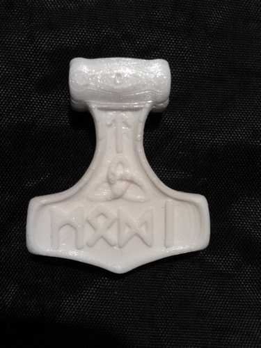 Mjolnir - Thor's hammer 3D Print 9301 Mjolnir - Thor's hammer 3D Print 9301