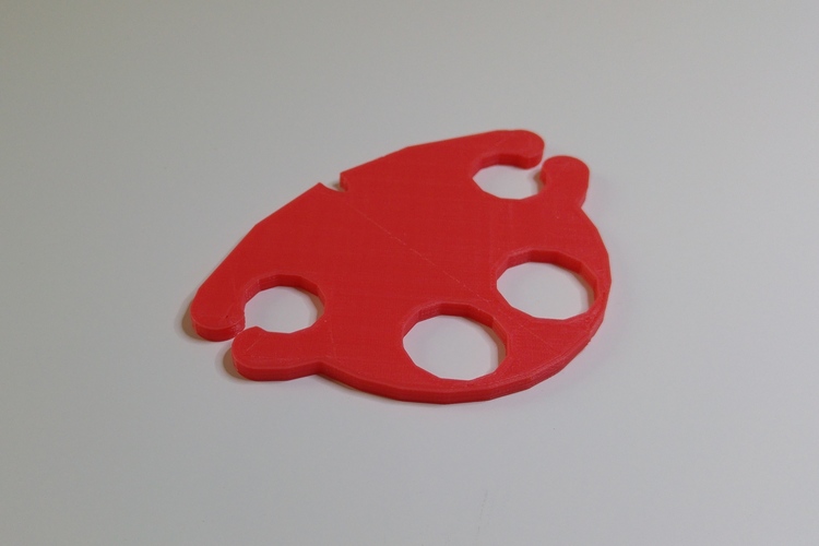 iPhone Headset Cable Holder 3D Print 9312 iPhone Headset Cable Holder 3D Print 9312