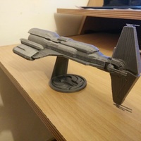 Small Hammerhead class cruiser- KOTOR 3D Printing 9315
