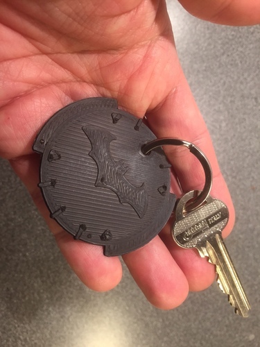 Palmiga Caresto Arkham Car steering wheel cap - Keychain token 3D Print 9327 Palmiga Caresto Arkham Car steering wheel cap - Keychain token 3D Print 9327