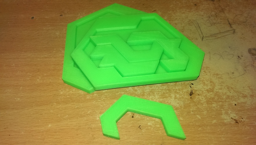 Puzzle of Evil 3D Print 9335 Puzzle of Evil 3D Print 9335