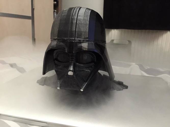 Darth Vader bust - Easy print 3D Print 9350 Darth Vader bust - Easy print 3D Print 9350