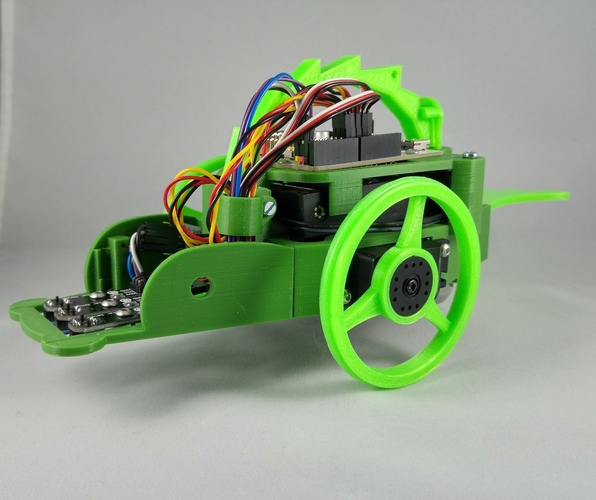 Humbot Sargantana 3D Print 9490 Humbot Sargantana 3D Print 9490