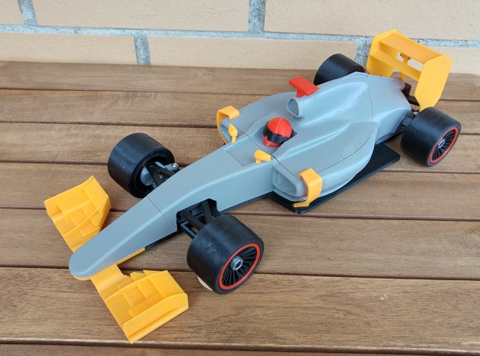 OpenR/C Formula 1 car 3D Print 9513 OpenR/C Formula 1 car 3D Print 9513