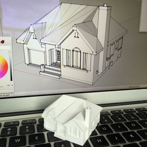 Dad's House 3D Print 955 Dad's House 3D Print 955